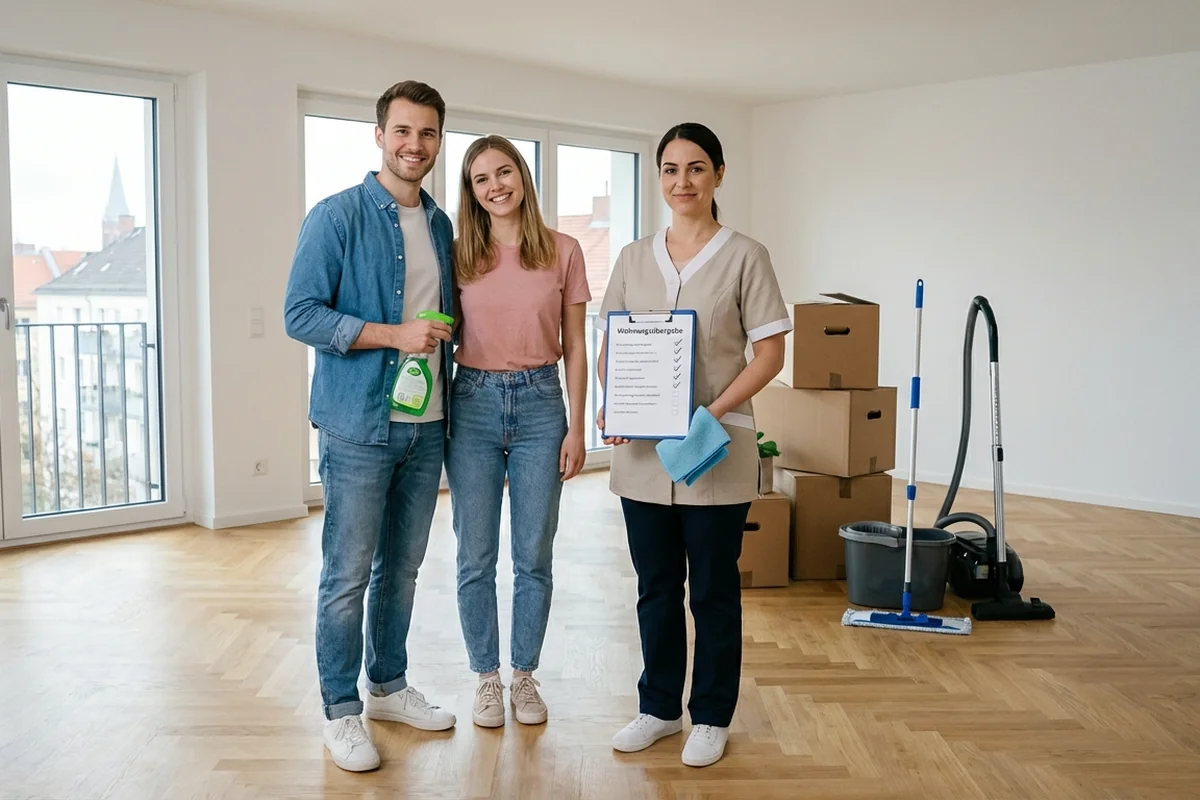 Checkliste für die Endreinigung beim Umzug