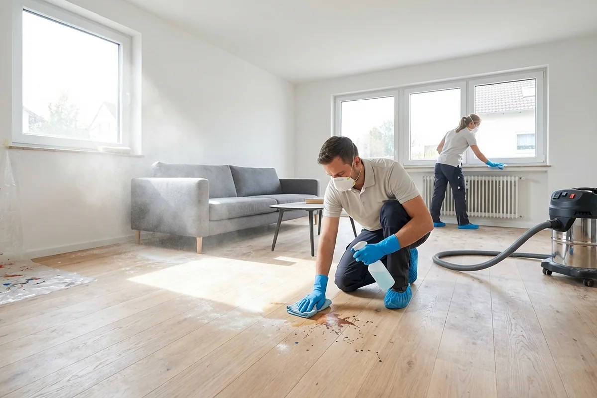 Fenster putzen nach der Renovierung: Baustaub, Farbspritzer & Klebereste entfernen