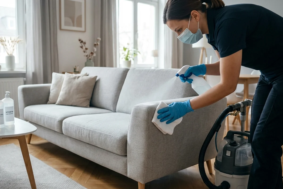 Polstermöbel desinfizieren: Hygiene gegen Viren & Bakterien