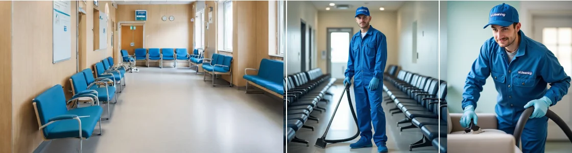 Reinigung von Polstermöbeln in Krankenhäusern, Kliniken und Polikliniken