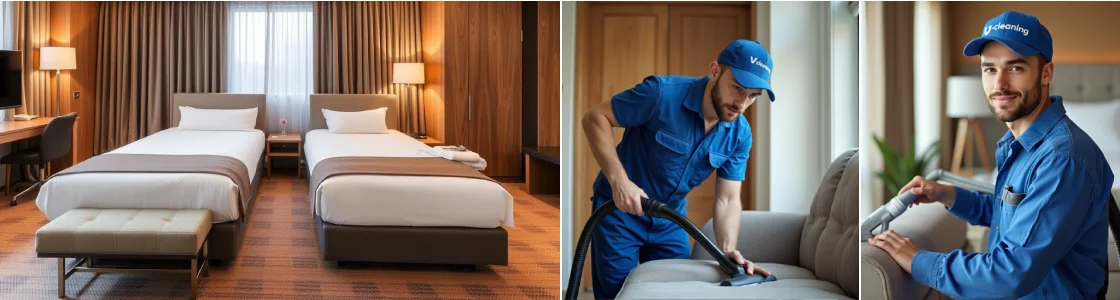 Reinigung von Polstermöbeln in Hotels und Pensionen