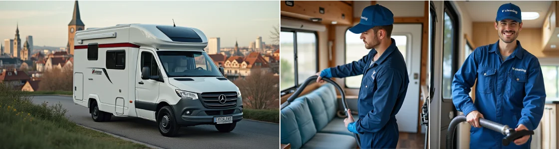 Reinigung von Polstermöbeln in Wohnmobilen und Wohnwagen
